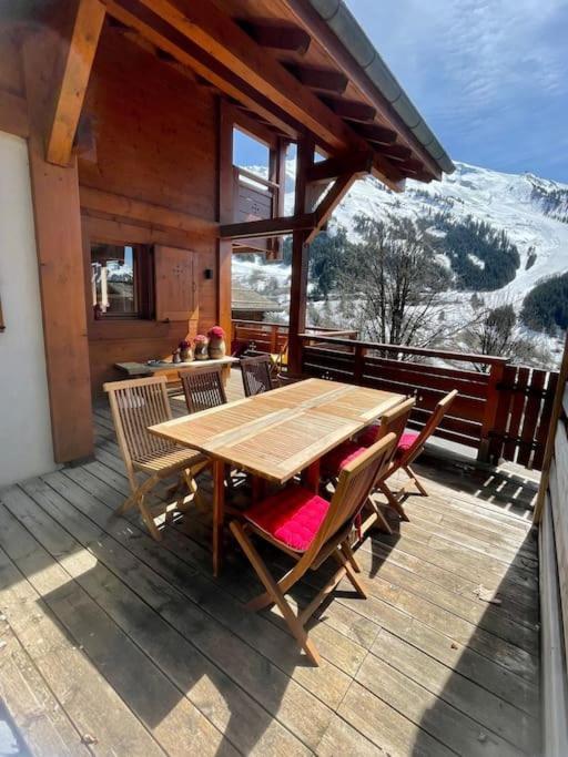 Cosymontagne - Le Chalet - 3Ch - 8 Pers- Terrasse Sud, Magnifique Vue La Clusaz Exterior foto